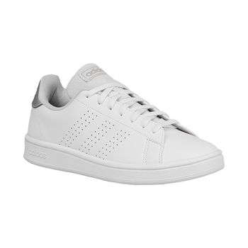 Tenis-Casual-Branco-e-Prata-Listras-Perfuradas-|-Adidas-Tamanho--34---Cor--BRANCO-0